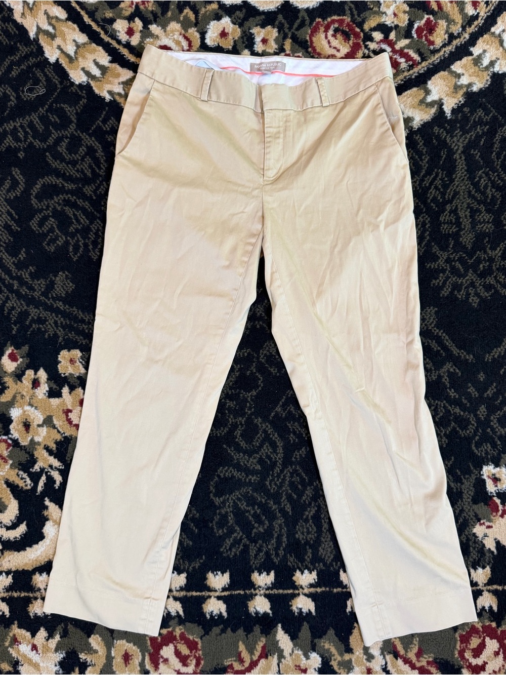 Women’s khaki tan banana republic Hampton Pant